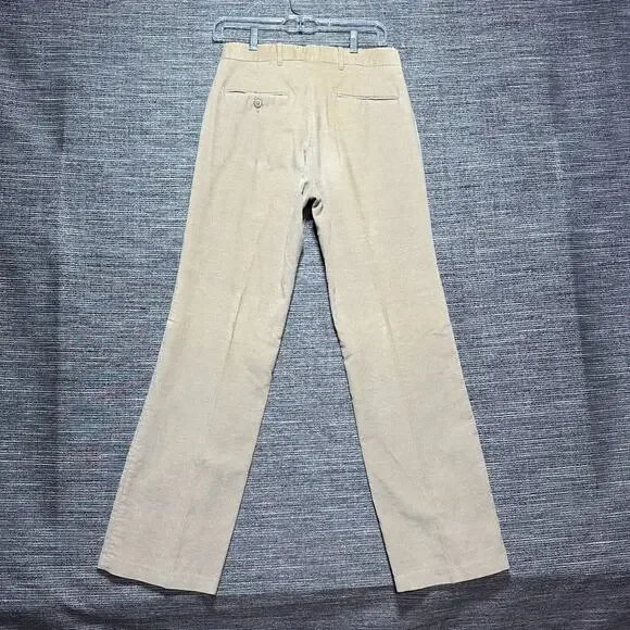 Levis Pants Men's Size 30x30 Brown Corduroy Straight Leg 1980's